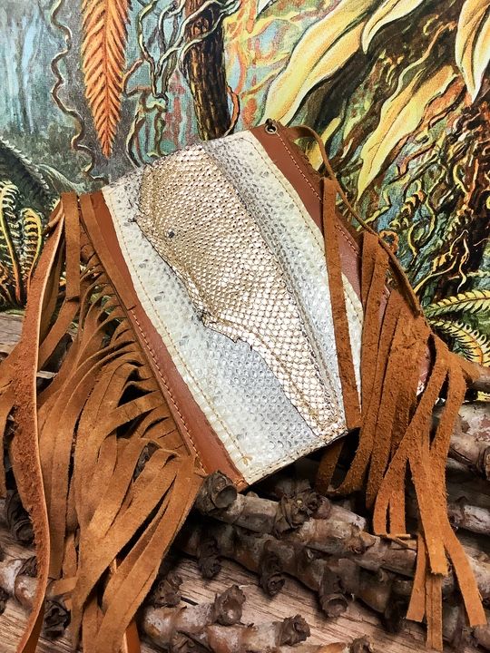 POCHETTE PORTABLE CUIR INA