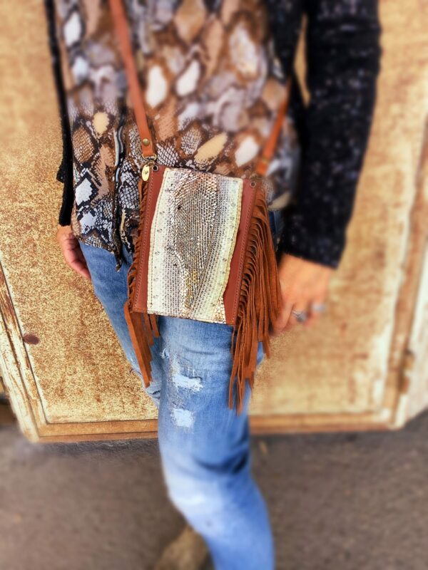 POCHETTE PORTABLE CUIR INA