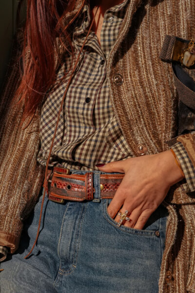 CEINTURE CUIR RAWNIE