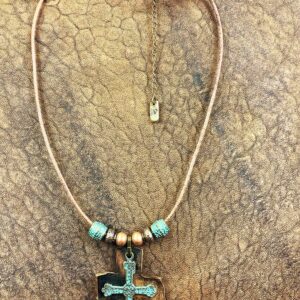 COLLIER LOLY CROIX TURQUOISE