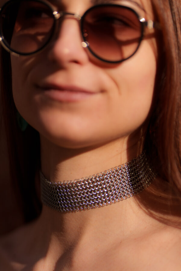 Stella argent collier