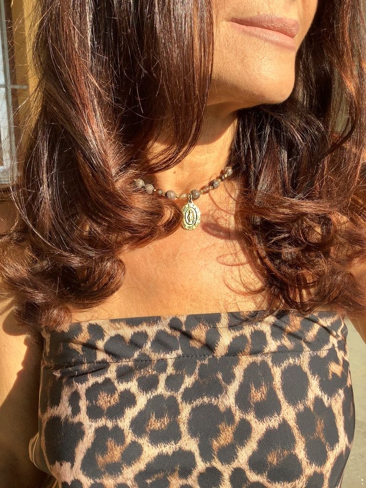 Collier En Perles Naturelles Et Grenats - Occasion - Bijou Ethnique Et élégant