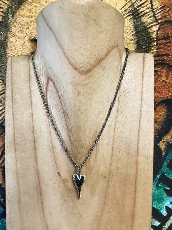Sequin argent collier 3