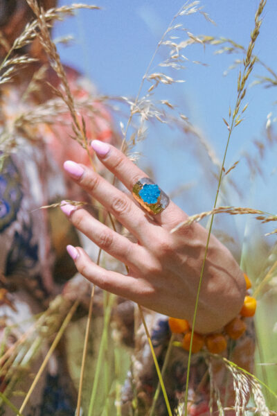 BAGUE BONNIE TURQUOISE