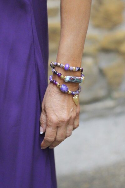 BRACELET AMAZONE VIOLET