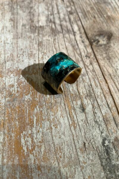 BAGUE ZESTE TURQUOISE