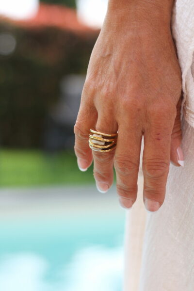 BAGUE VAGUE NACRE