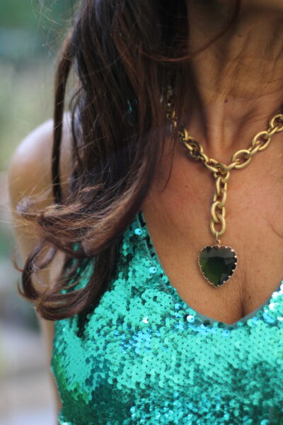 COLLIER PALOMA VERT