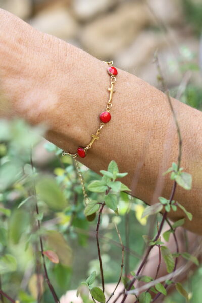 BRACELET ZÉLIA ROUGE