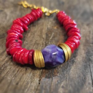 Nayade violet bracelet