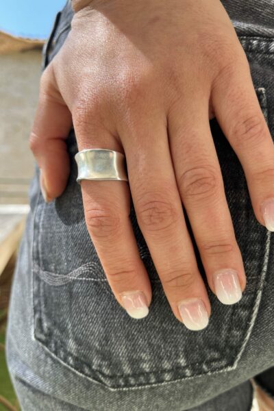 BAGUE WILLA ARGENT