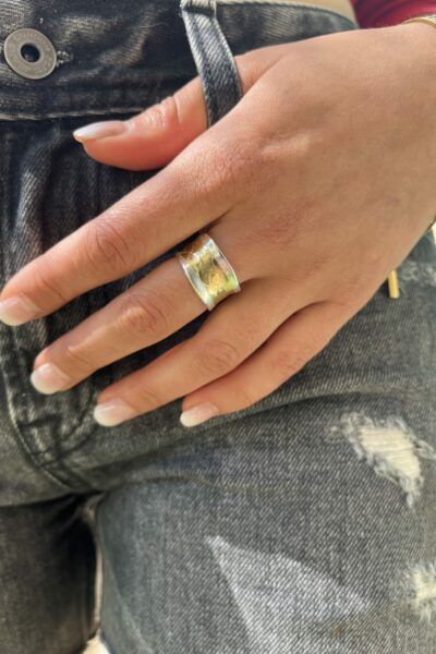 BAGUE WILLA ARGENT DORÉ