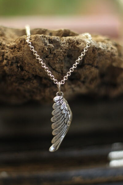 COLLIER FLY ARGENT