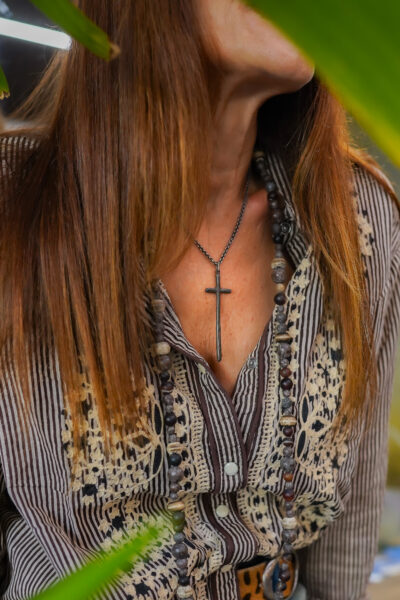 COLLIER DIOS ROUILLE