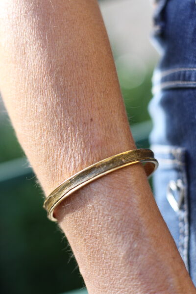 BRACELET BROOKLYN DORÉ BRONZE