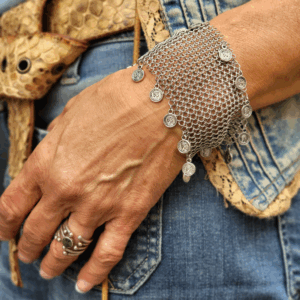 Strada argent médailles_bracelet