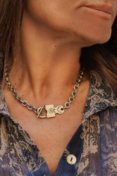 COLLIER BABI ARGENTÉ