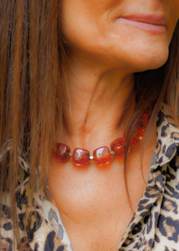 ANA ORANGÉ COLLIER