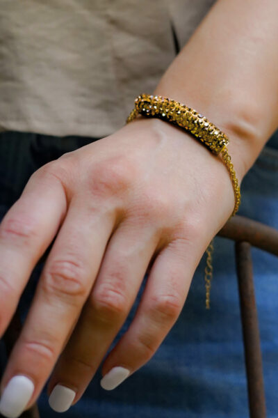 BRACELET HAVANA DORÉ