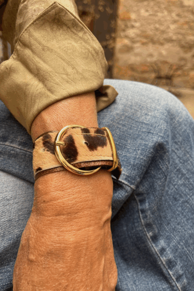 BRACELET IGUAN LÉOPARD