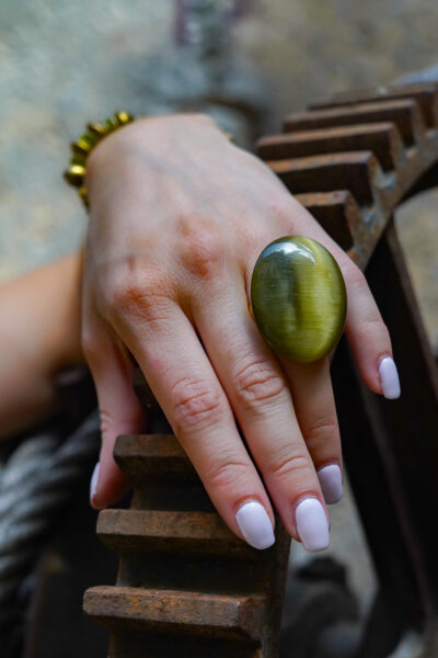 BAGUE AGON OLIVE