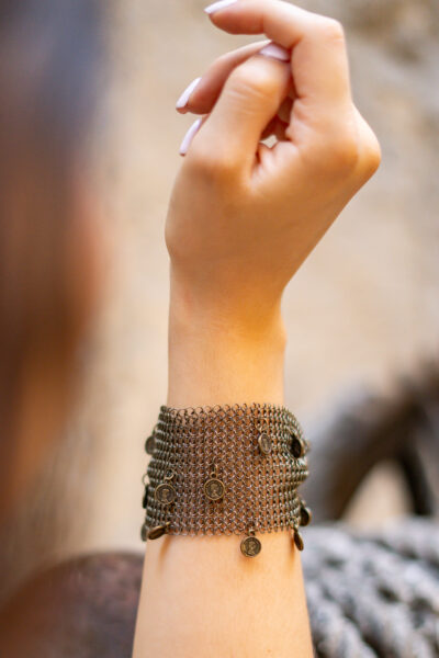 BRACELET STRADA MEDAILLES BRONZE