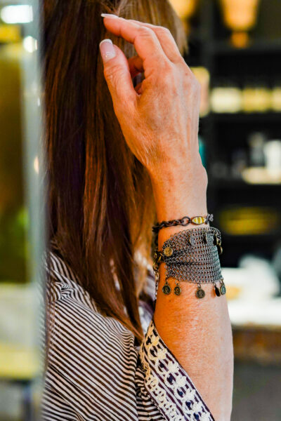 BRACELET STRADA MEDAILLES COTÉ BRONZE