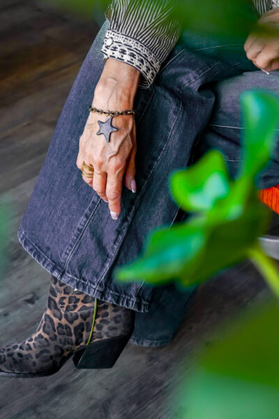 BRACELET STARSFISH DORÉ ROUILLE