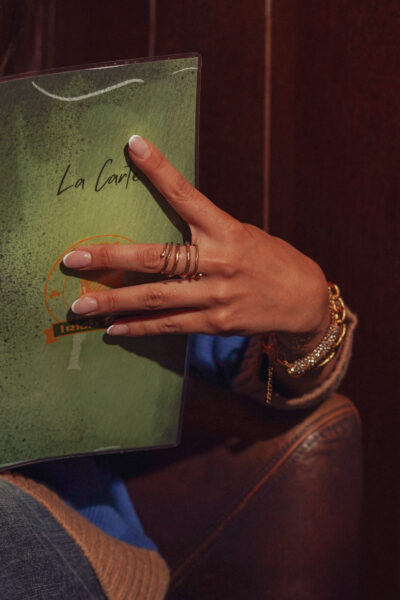 BAGUE TORSADE LAITON