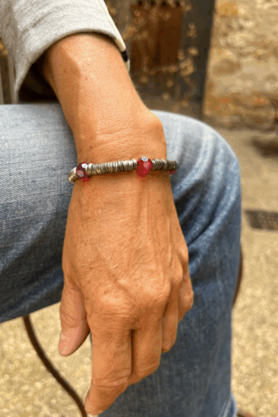 BRACELET DISCO ROUGE