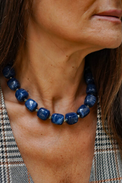 COLLIER ANA BLEU