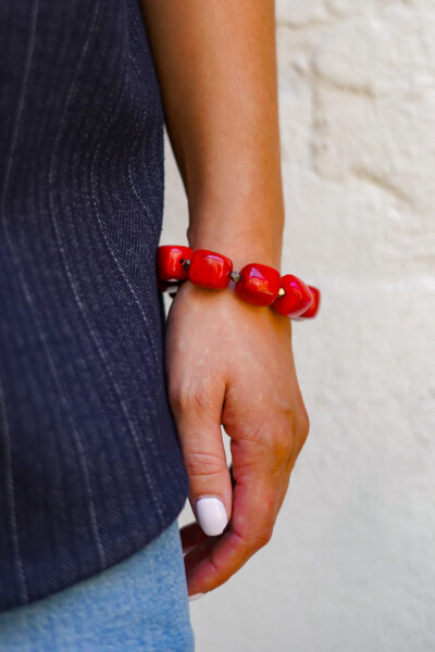 BRACELET ANA ROUGE