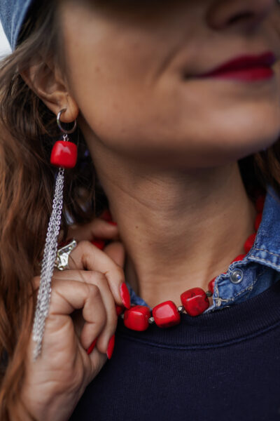 COLLIER ANA ROUGE