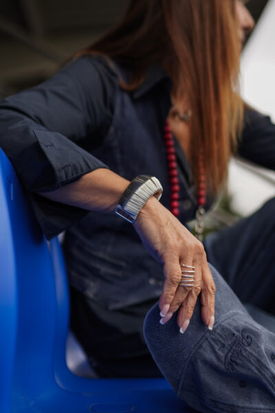 BRACELET GREC ARGENTÉ