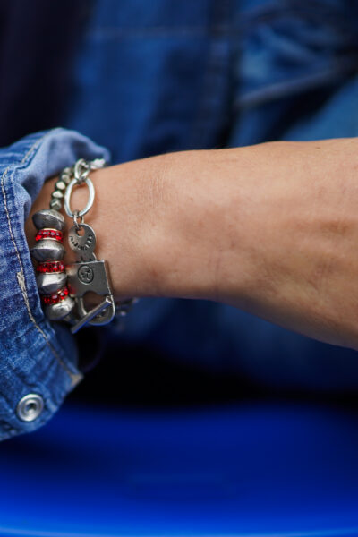 BRACELET KEY ARGENTÉ