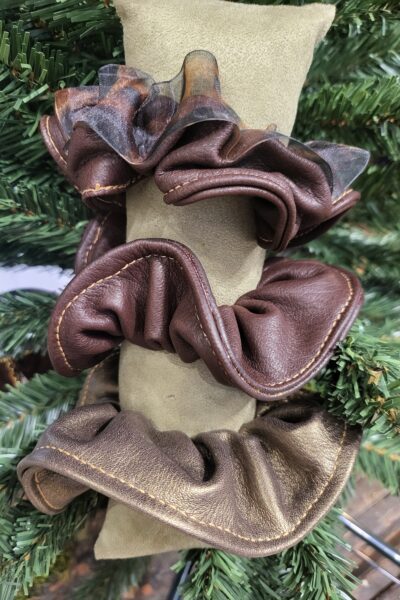 CHOUCHOU ANGELA MARRON LEOPARD