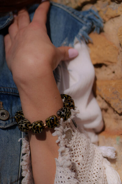 BRACELET ANA LÉOPARD