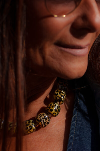 COLLIER ANA LEOPARD