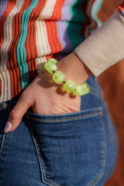 BRACELET ANA VERT POMME
