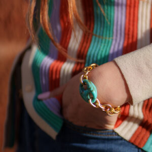 Caffée turquoise bracelet