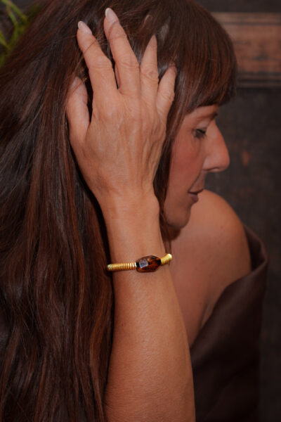 BRACELET DINO MARRON