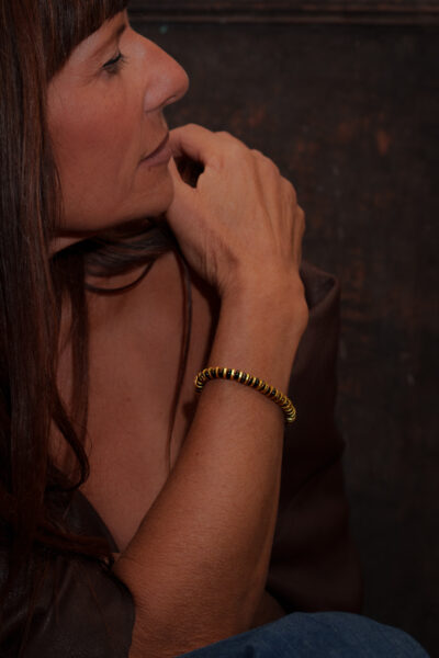 BRACELET DIVA MARRON