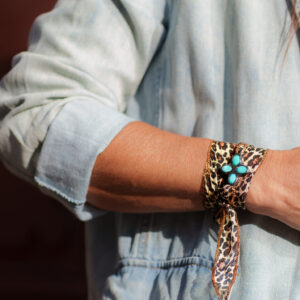 Fleuries turquoise