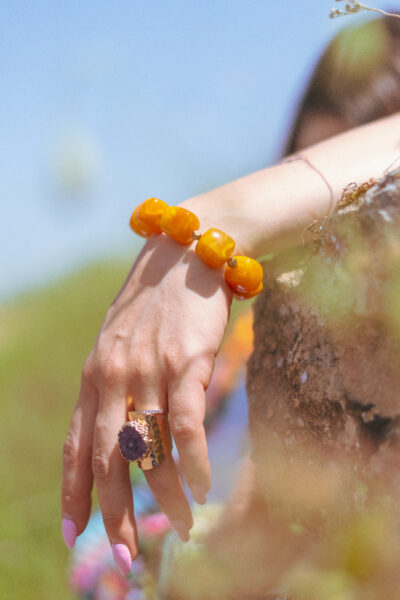 BRACELET ANA JAUNE