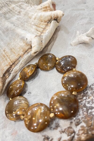 BRACELET ANNELISE CARAMEL