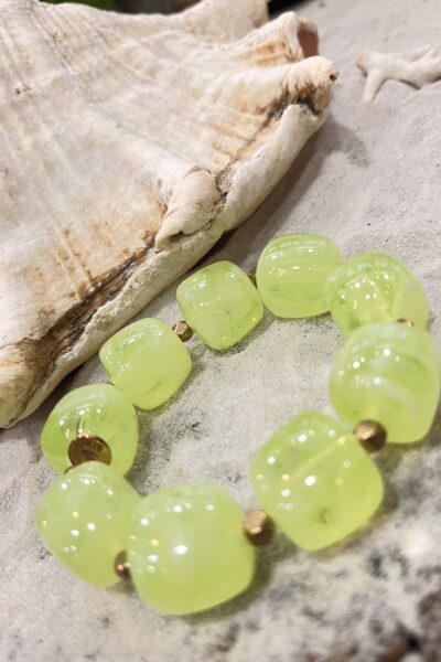 BRACELET ANA VERT POMME