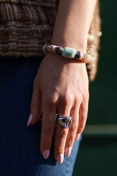 BRACELET NAYADE NACRE TURQUOISE