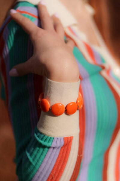 BRACELET ANNELISE ORANGE