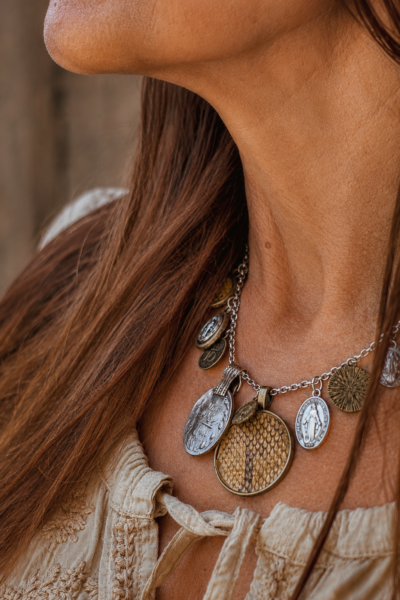 COLLIER MADDY JAUNE