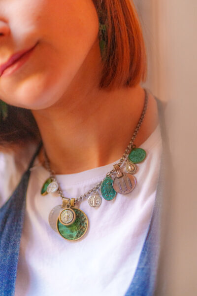 COLLIER MADDY TURQUOISE